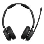 EPOS IMPACT 1060T Headset Double-sided Bluetooth Boom Microphone Black