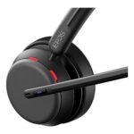 EPOS IMPACT 1061T ANC Wireless Bluetooth Headset with Boom Microphone & Charging Stand, Black