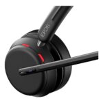 EPOS IMPACT 1061T Double-sided Wireless Bluetooth Headset with Charging Stand, Boom Microphone, Black