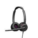 EPOS IMPACT 400 Wired USB-C/USB-A ANC Headset with Boom Microphone, Black