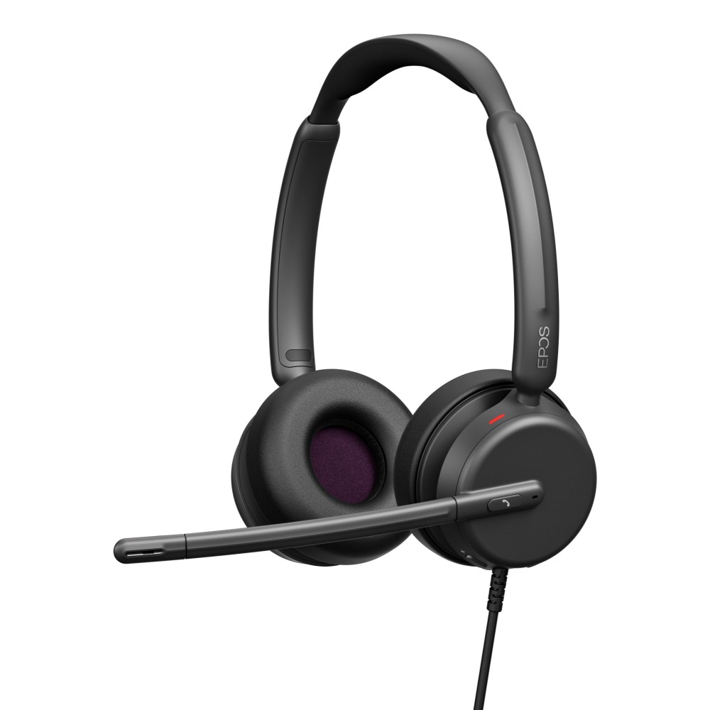 EPOS IMPACT 460 Wired Binaural Headset with Boom Microphone and USB-C Black EPOS IMPACT 460 Wired Binaural Headset with Boom Microphone and USB-C Black