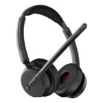 EPOS IMPACT 500 Wireless Headset, USB-C, Bluetooth 5.3 with ANC, Boom Mic, Black