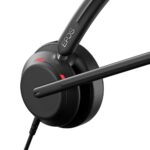 EPOS IMPACT 760 Duo Headset - Wired USB-C, Boom Microphone, UC/Google Meet Optimised, Black