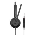 EPOS IMPACT 760 Duo Headset - Wired USB-C, Boom Microphone, UC/Google Meet Optimised, Black