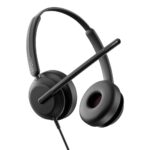 EPOS IMPACT 760T Duo Wired Headset, USB-C, MS Teams Certified, Boom Mic, Black