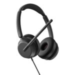 EPOS IMPACT 860 ANC Wired Headset with USB-C, Noise Cancelling Microphone, Black