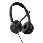 EPOS IMPACT 860 Wired USB-C Headset with Boom Microphone, ANC, Binaural, Black