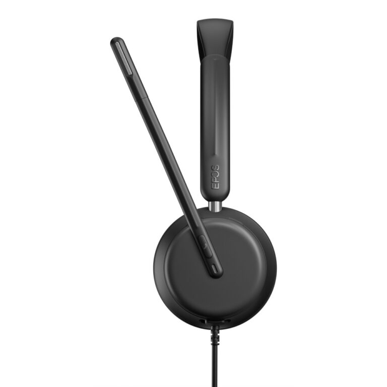 EPOS IMPACT 860 Wired USB-C Headset with Boom Microphone, ANC, Binaural, Black