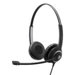 EPOS IMPACT SC 260 USB MS II Headset - Wired, USB-A, Noise-Cancelling Microphone, Black