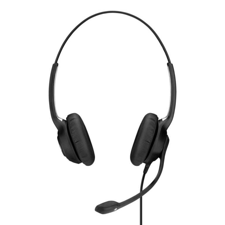 EPOS IMPACT SC 260 Wired USB Binaural Headset with Noise-Cancelling Boom Mic, ActiveGard, Black