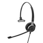 EPOS IMPACT SC 630 Wired Monaural Headset with Boom Microphone, ANC - Black/Silver