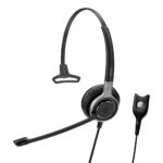 EPOS IMPACT SC 630 Wired Monaural Headset with Boom Microphone, ANC - Black/Silver