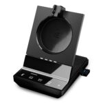 EPOS IMPACT SDW 5036 Wireless DECT Monaural Headset, Noise-Cancelling Boom Microphone, Black