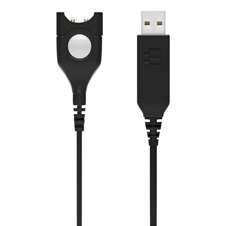 EPOS USB-ED 01 USB Type-A to ED Cable Black