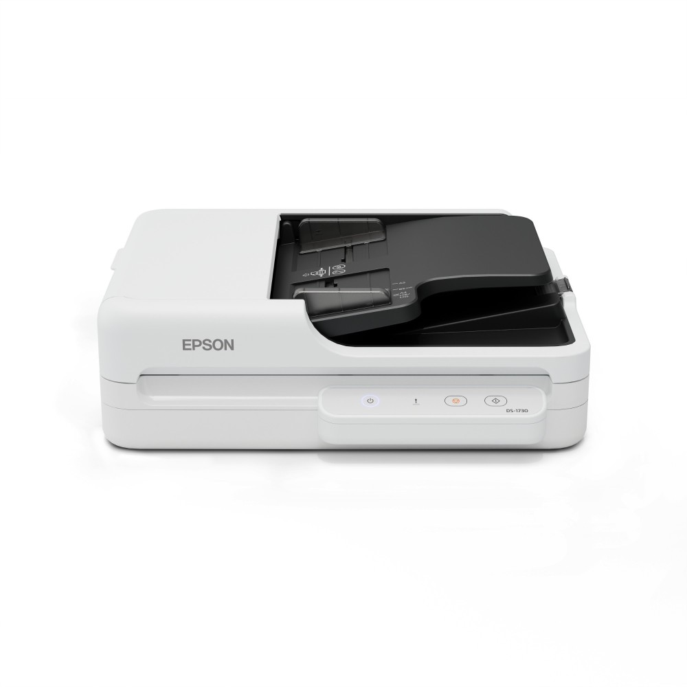 Epson WorkForce DS-1730 Flatbed & ADF Scanner 1200x1200 DPI A4 Duplex USB 2.0 Black/White