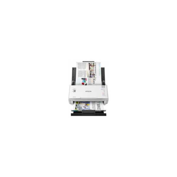 Epson WorkForce DS-410 A4 Sheet-fed Scanner, 26 ppm, Duplex, USB 2.0, Black/White