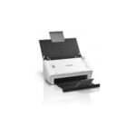 Epson WorkForce DS-410 A4 Sheet-fed Scanner, 26 ppm, Duplex, USB 2.0, Black/White