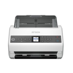 Epson WorkForce DS-730N A4 Sheet-fed Network Document Scanner 40ppm/80ipm Black/White