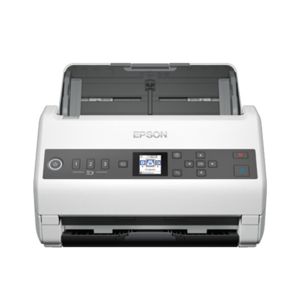 Epson WorkForce DS-730N A4 Sheet-fed Network Document Scanner 40ppm/80ipm Black/White