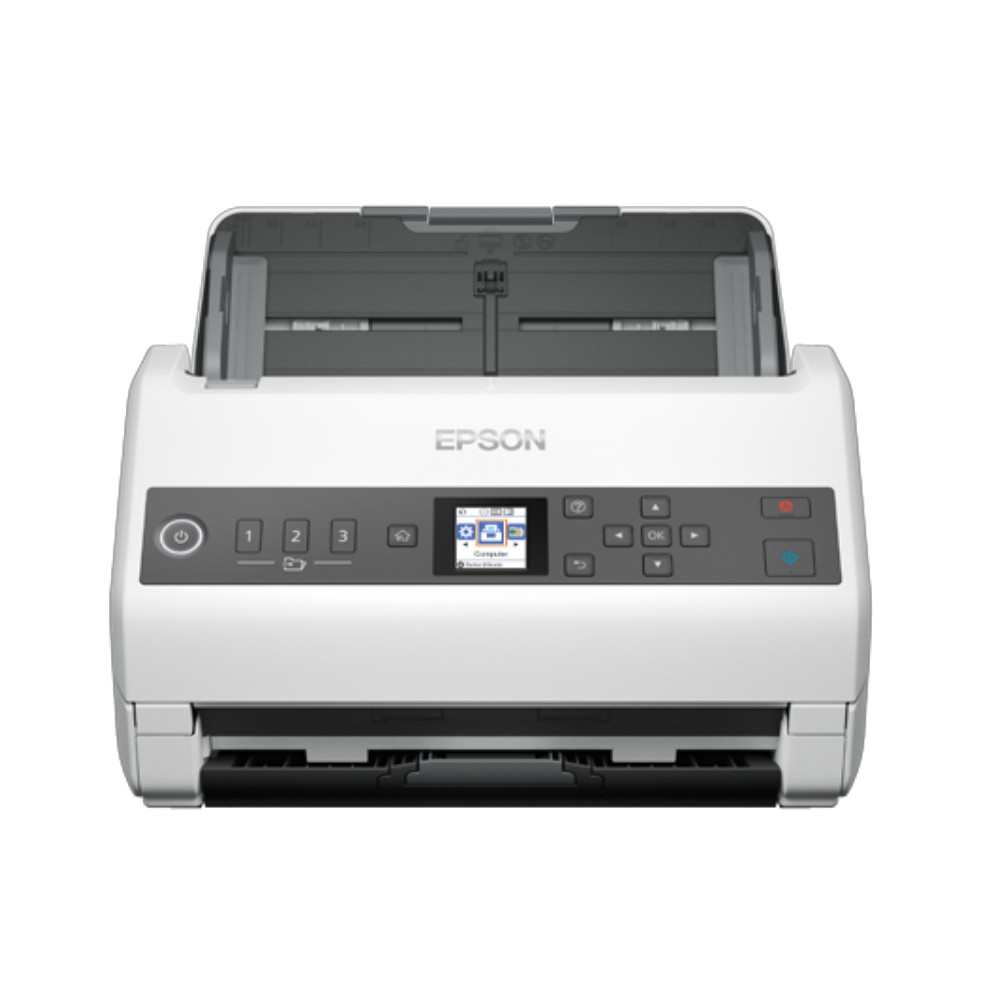 Epson WorkForce DS-730N A4 Sheet-fed Network Document Scanner 40ppm/80ipm Black/White