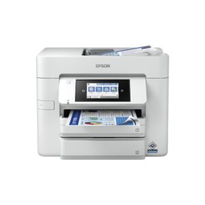 Epson WorkForce Pro WF-C4810DTWF A4 Colour Inkjet Multifunction Printer - Wi-Fi, Duplex, White