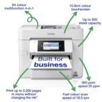 Epson WorkForce Pro WF-C4810DTWF A4 Colour Inkjet Multifunction Printer - Wi-Fi, Duplex, White