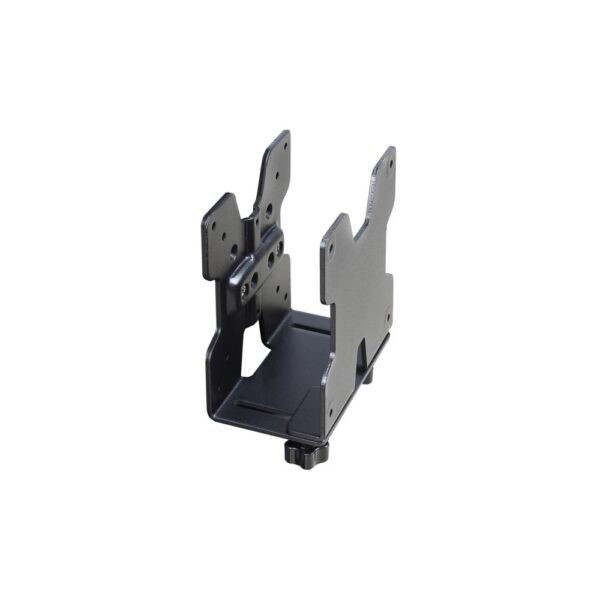 Ergotron 80-107-200 Desk-mounted CPU Holder for Thin Clients & Mac mini, Black