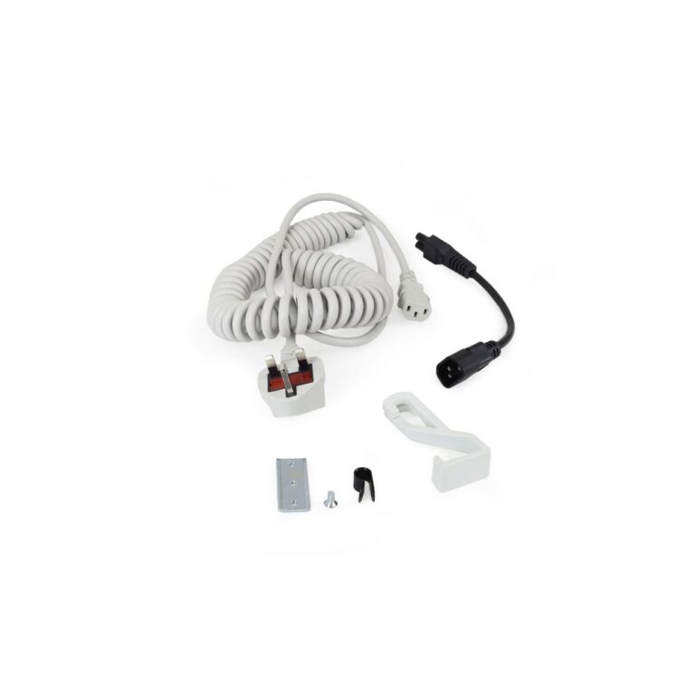 Ergotron 97-921 Power Cable Grey 2.4m Female 10A for Non-Powered Ergotron Carts