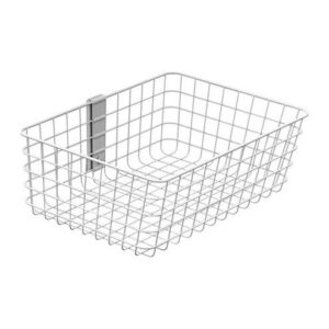 Ergotron 98-135-216 Multimedia Cart Accessory Basket for Styleview Carts - White, 2.3kg