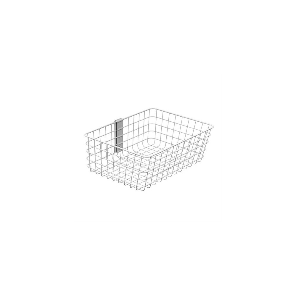 Ergotron 98-135-216 Multimedia Cart Accessory Basket for Styleview Carts - White, 2.3kg