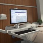 Ergotron CareFit Combo All-in-One PC Workstation Wall Mount 27" White