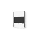 Ergotron CareFit Enclosure Wall Mount Workstation 24-27" Monitor 51cm Height Adjustment White