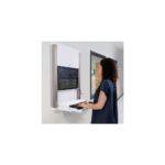 Ergotron CareFit Enclosure Wall Mount Workstation 24-27" Monitor 51cm Height Adjustment White
