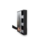 Ergotron DM12-1006-3 Portable Tablet Management Cabinet 12 Devices 12" Black, Silver