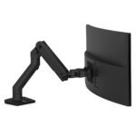 Ergotron HX 45-475-224 Desk Monitor Arm 24-49" 19.1kg Clamp Mount Black