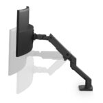 Ergotron HX 45-475-224 Desk Monitor Arm 24-49" 19.1kg Clamp Mount Black