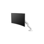 Ergotron HX Series 45-475-216 Monitor Arm Desk Mount 19kg 49" White with Cable Management