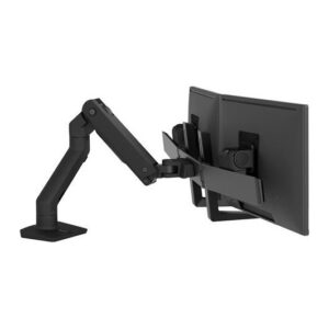 Ergotron HX Series 45-476-224 Dual Monitor Arm Stand 2x 32" Desk Mount Black