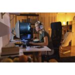 Ergotron HX Series Desk Monitor Arm with HD Pivot 19.1kg for 49" Displays White