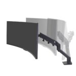 Ergotron HX Series Monitor Arm Desk Mount for 124.5cm (49") Displays - Black