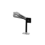 Ergotron LX Desk Monitor Mount Stand, Single Display, Metallic