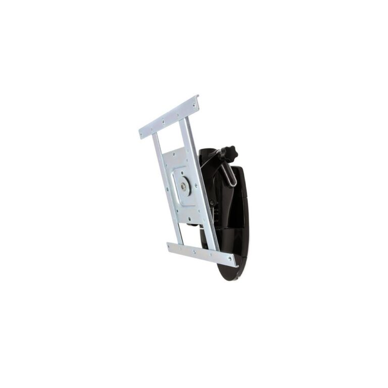 Ergotron LX HD Wall Mount Pivot for 42" Displays up to 22.7kg, VESA 75x75 - 100x100, Black