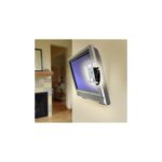 Ergotron LX HD Wall Mount Pivot for 42" Displays up to 22.7kg, VESA 75x75 - 100x100, Black