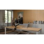 Ergotron LX Pro Dual Monitor Mount Stand for up to 27 Inch Screens, Black