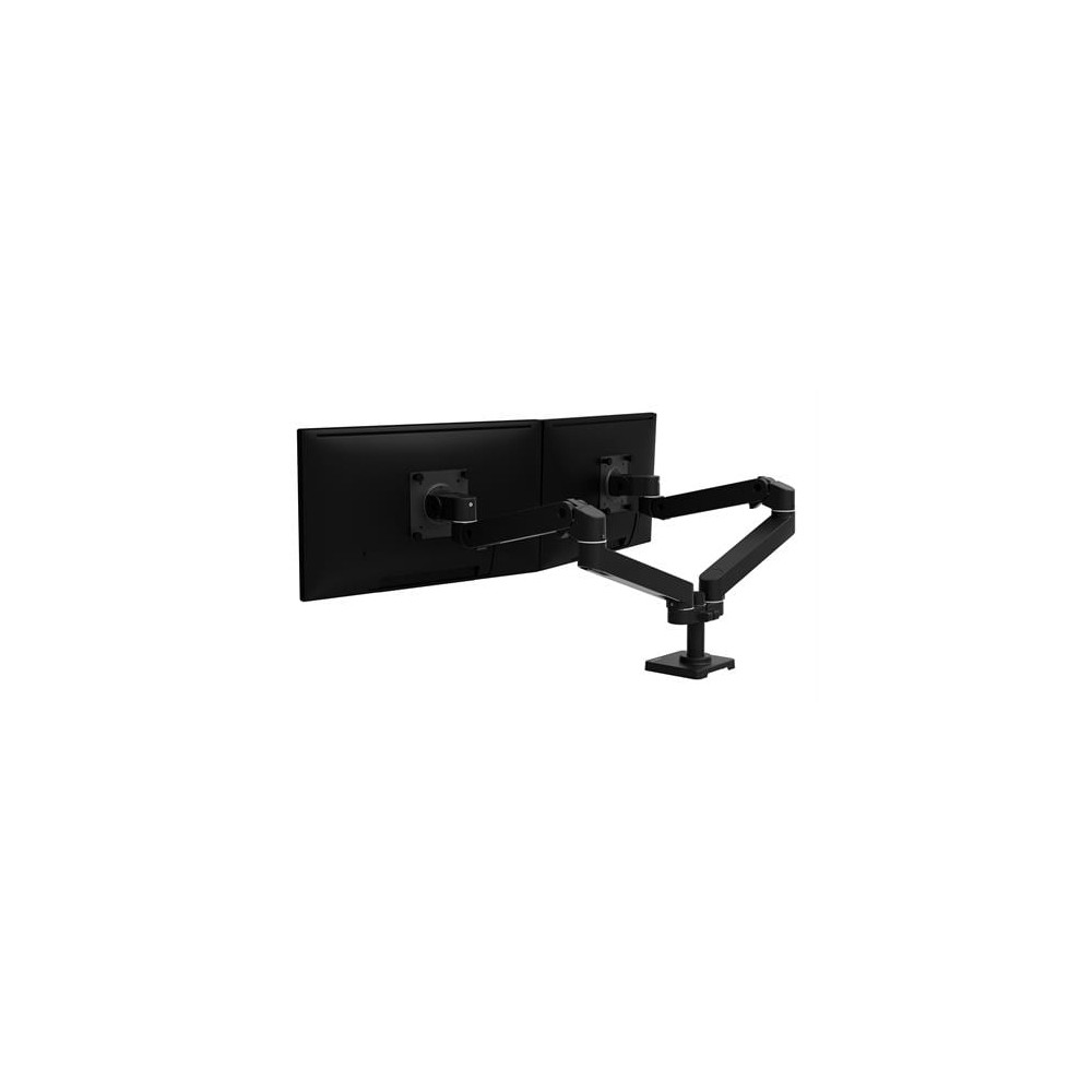 Ergotron LX Pro Dual Monitor Mount Stand for up to 27 Inch Screens, Black Ergotron LX Pro Dual Monitor Mount Stand for up to 27 Inch Screens, Black
