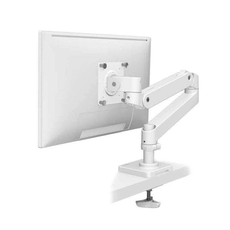 Ergotron LX Pro Series 45-708-290 Desk Monitor Mount, 34" Display, 10kg Capacity, White