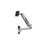 Ergotron LX Sit-Stand Wall Mount LCD Arm for 42" Displays, 11.3kg, 51cm Lift, Stainless Steel
