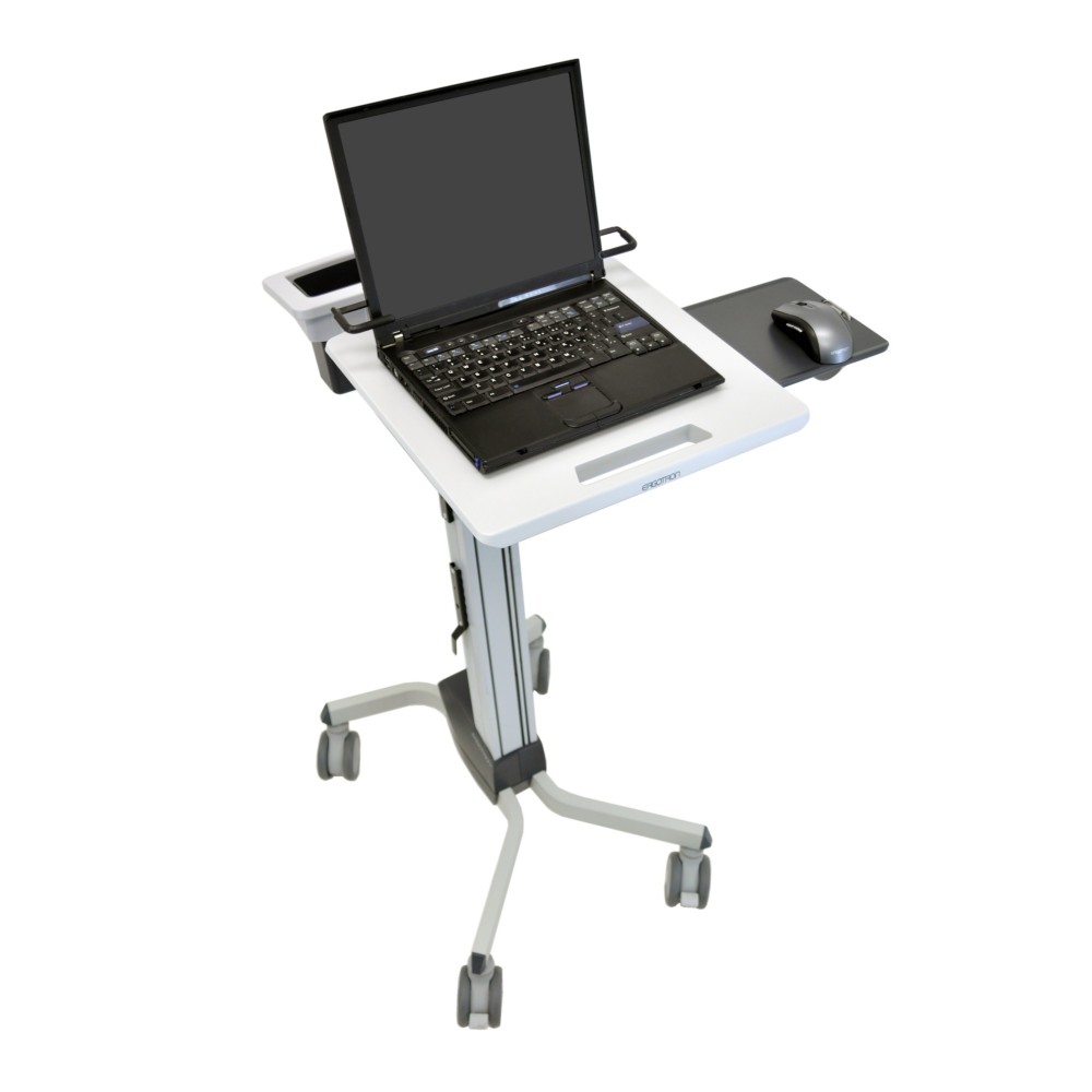 Ergotron Neo-Flex Laptop Cart Grey Multimedia Trolley, 12"-17.3" Screen, 6.8kg Max Weight, Height Adjustable Ergotron Neo-Flex Laptop Cart Grey Multimedia Trolley, 12"-17.3" Screen, 6.8kg Max Weight, Height Adjustable
