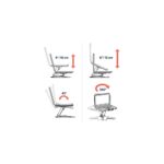 Ergotron Neo-Flex Notebook Lift Stand Laptop Stand Adjustable Black 6.4kg