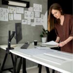 Ergotron NX Series Single Desk Monitor Arm for up to 34" Screens Black